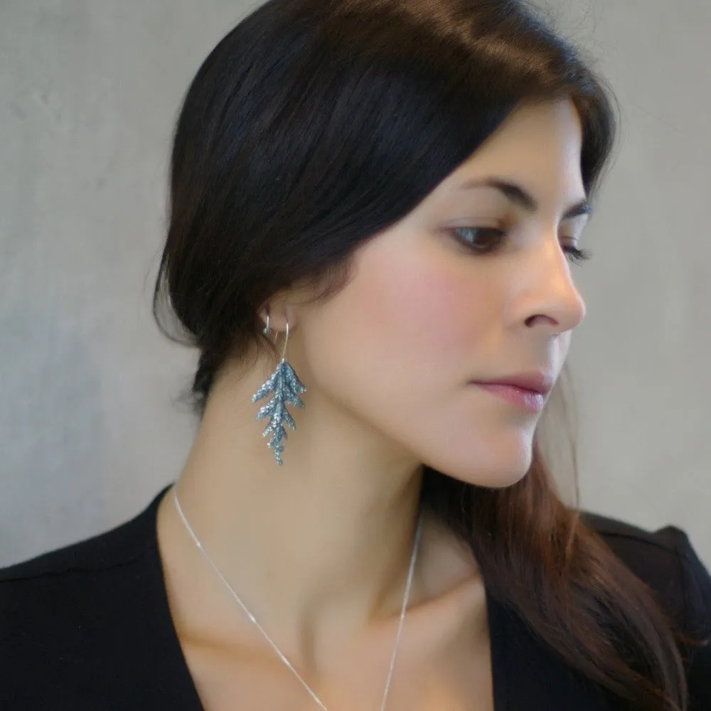 Cedar Drop Earrings