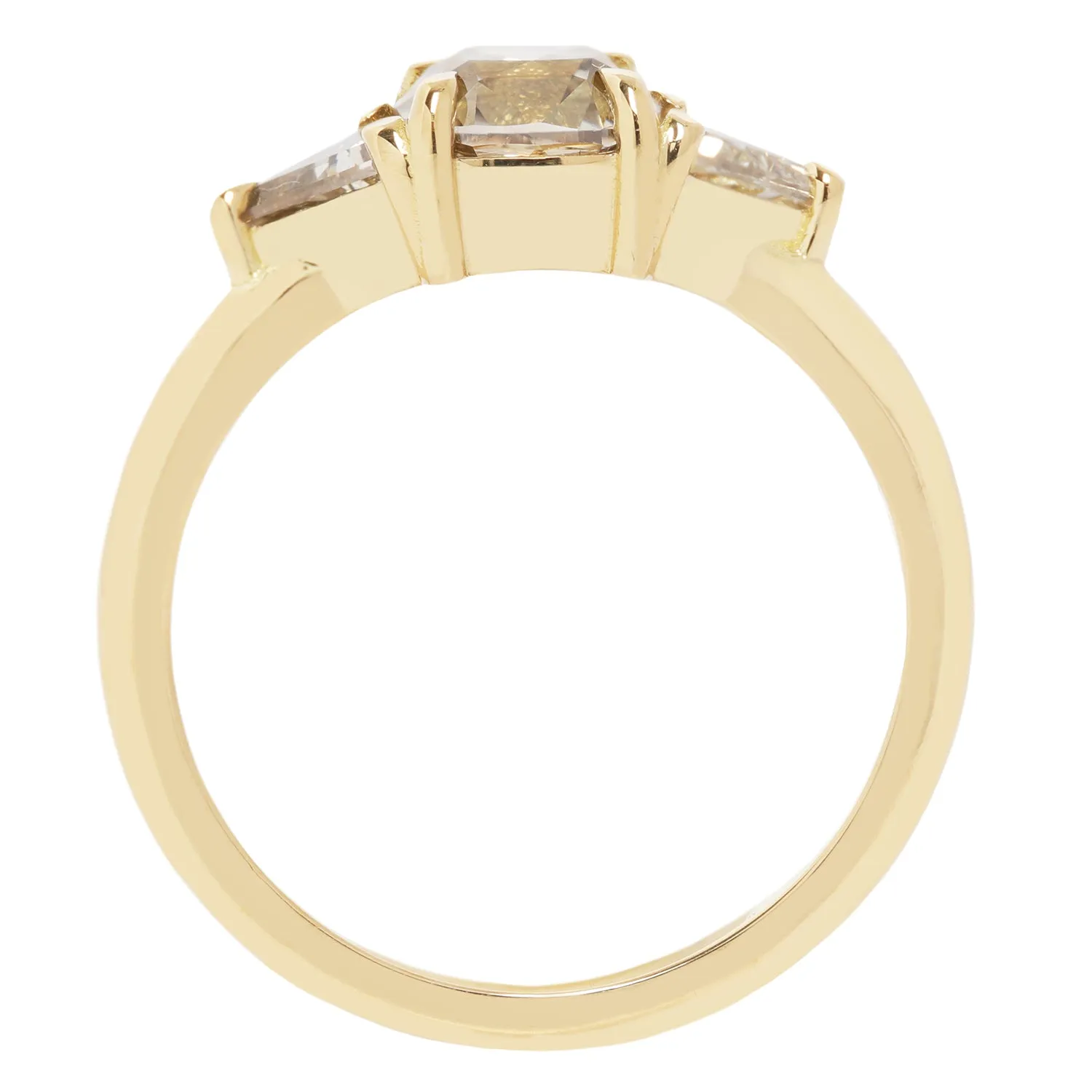 Champagne Diamond Stella Ring