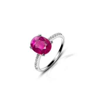 CHARLOTTE RUBY RING