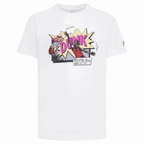 Chic Junior's Air Jordan Comics Dunk Short Sleeve Tee Customer favorite