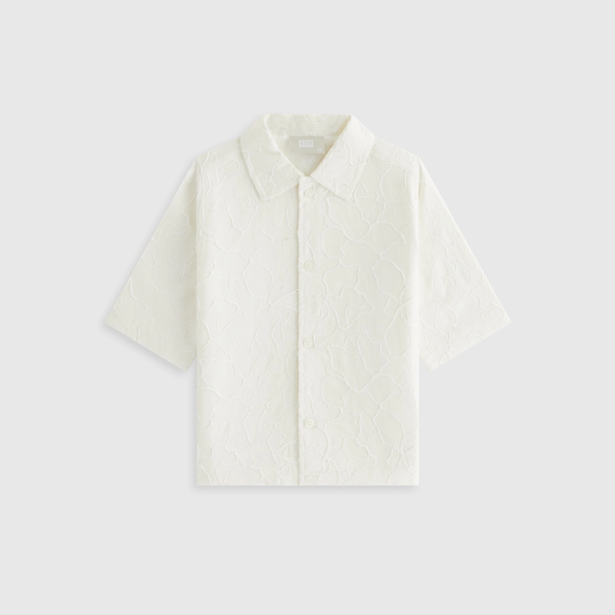 Chic Kith Kids Iris Bennet Camp Shirt - Sandrift Robust