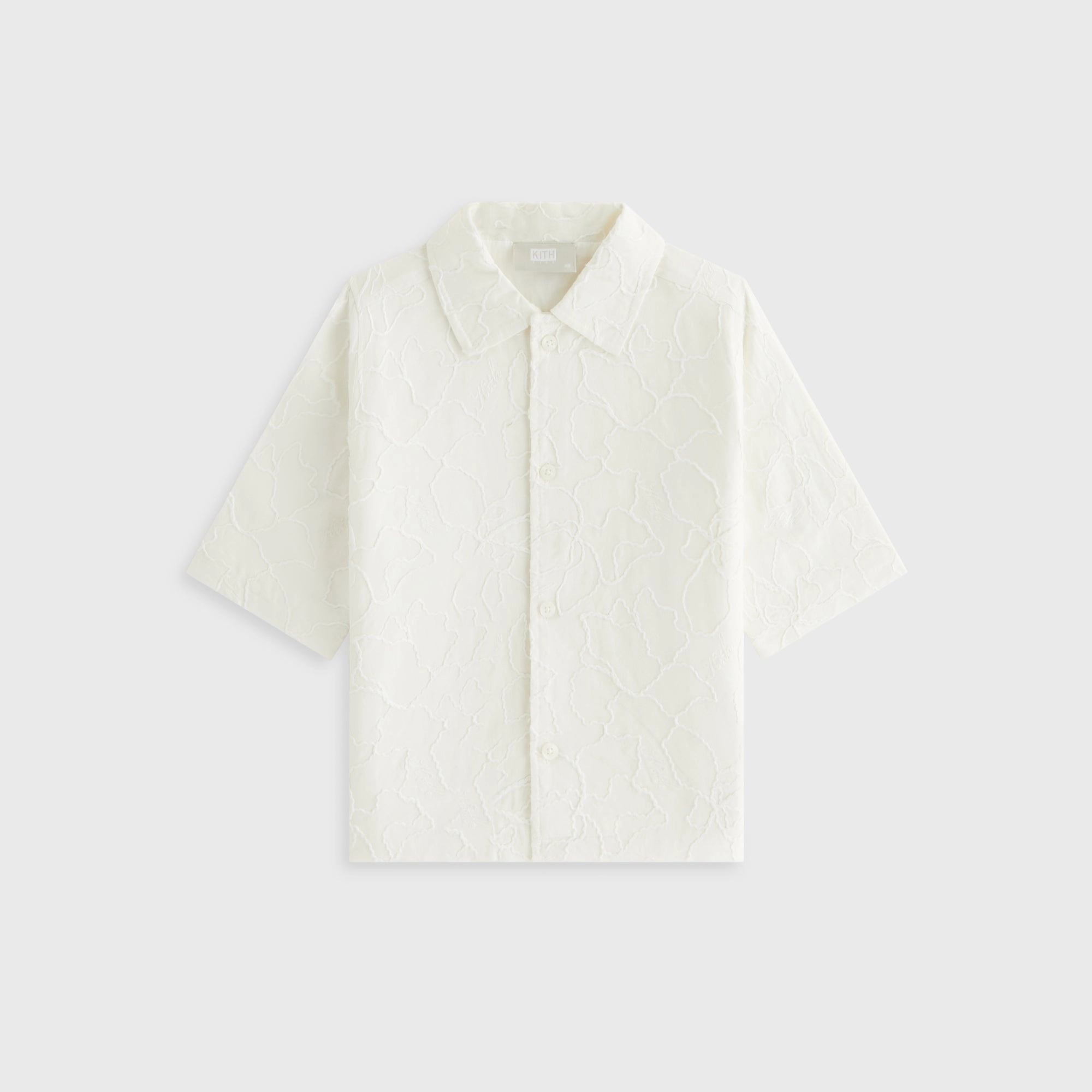 Significant Kith Kids Iris Bennet Camp Shirt - Sandrift Cultivated