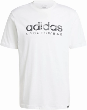 Chic Men's Camo Linear Graphic T-Shirt Trend-defining