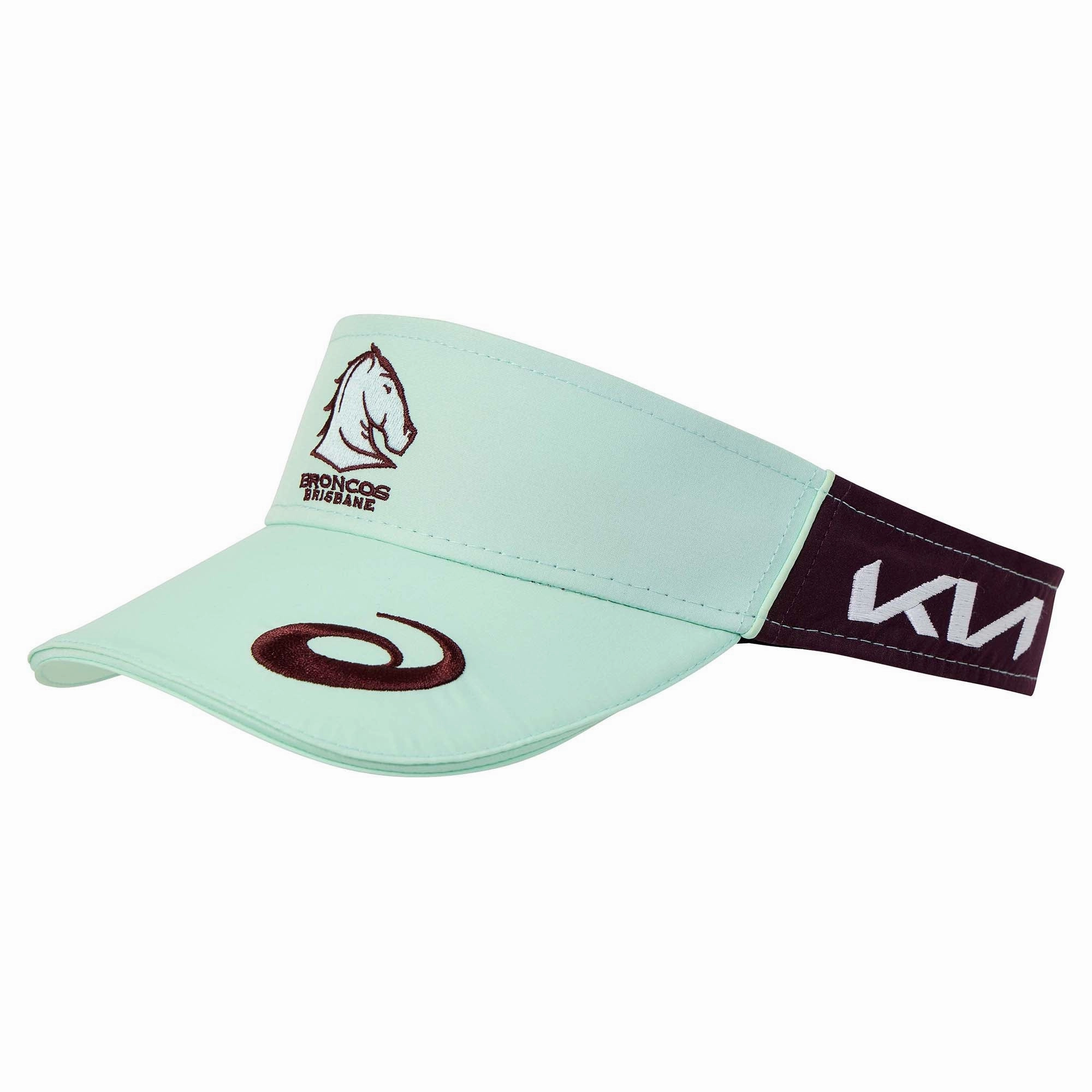 Eco-friendly NRL Brisbane Broncos 2025 Training Visor Style driven