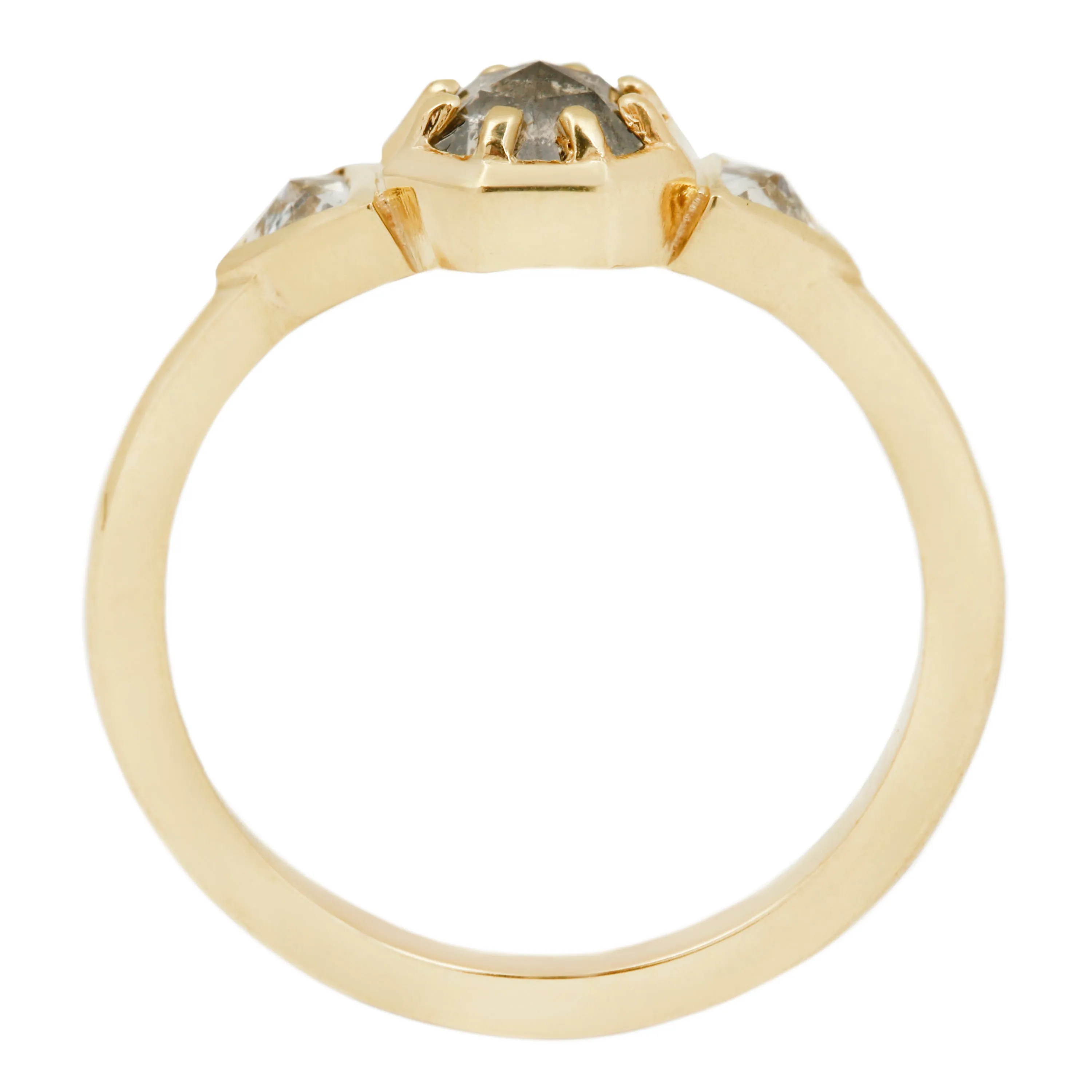 Cloudy Cleo Diamond Ring