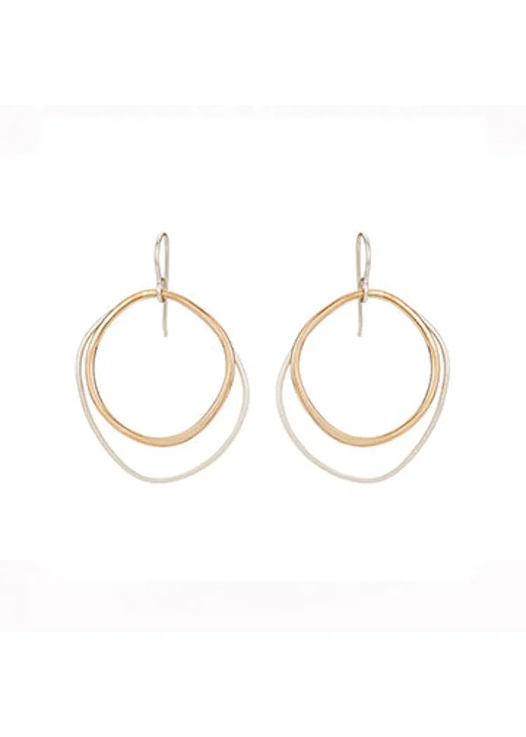 Colleen Mauer | Double Rounded Earrings