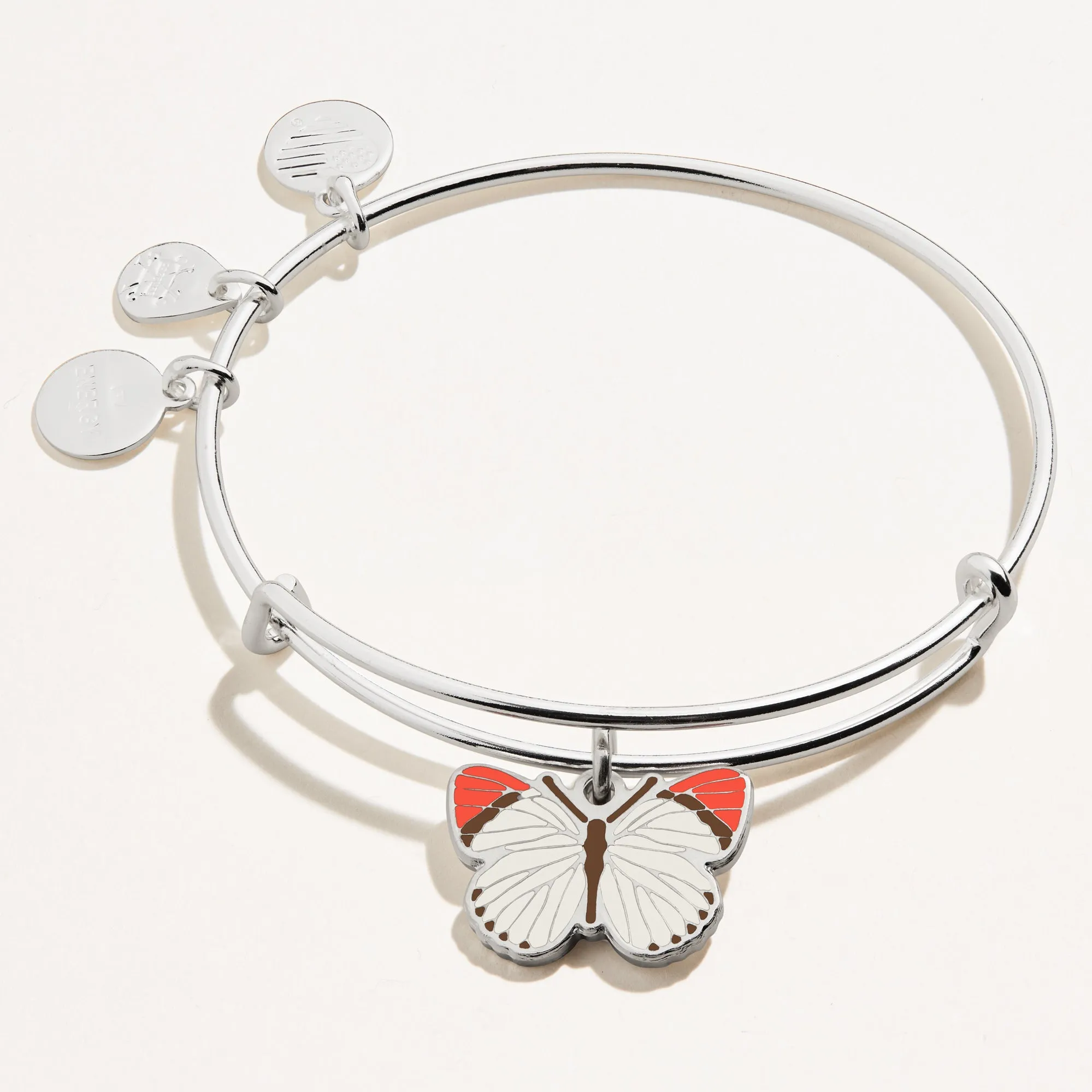 Colotis Danae Butterfly Charm Bangle