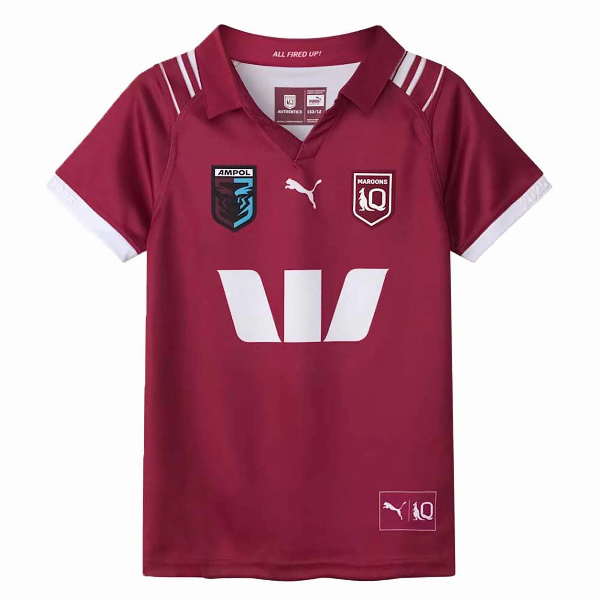 Junior's State Of Origin Queensland Maroons 2025 Replica Home Jersey Contemporary fashion Versatile wear