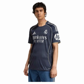 Comfort focused Men's Real Madrid 2025/26 Away Soccer Jersey Travel-ready