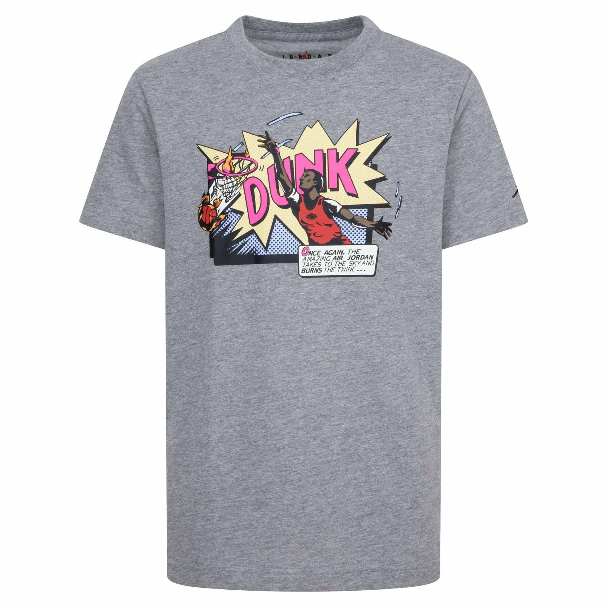Junior's Air Jordan Comics Dunk Short Sleeve Tee Everyday style Quality wear