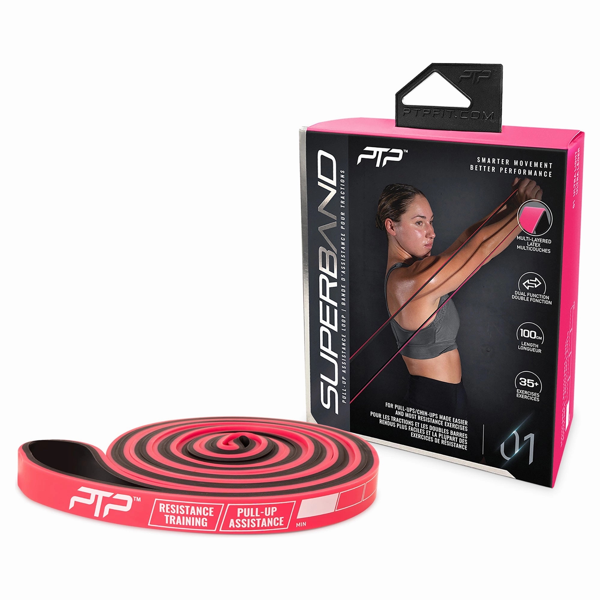SuperBand Dual Colour Ultra Light Resistance Band Trendy looks Fashion tips