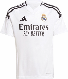 Comfortable wear Junior's Real Madrid 2024/25 Home Soccer Jersey Fashionable looks