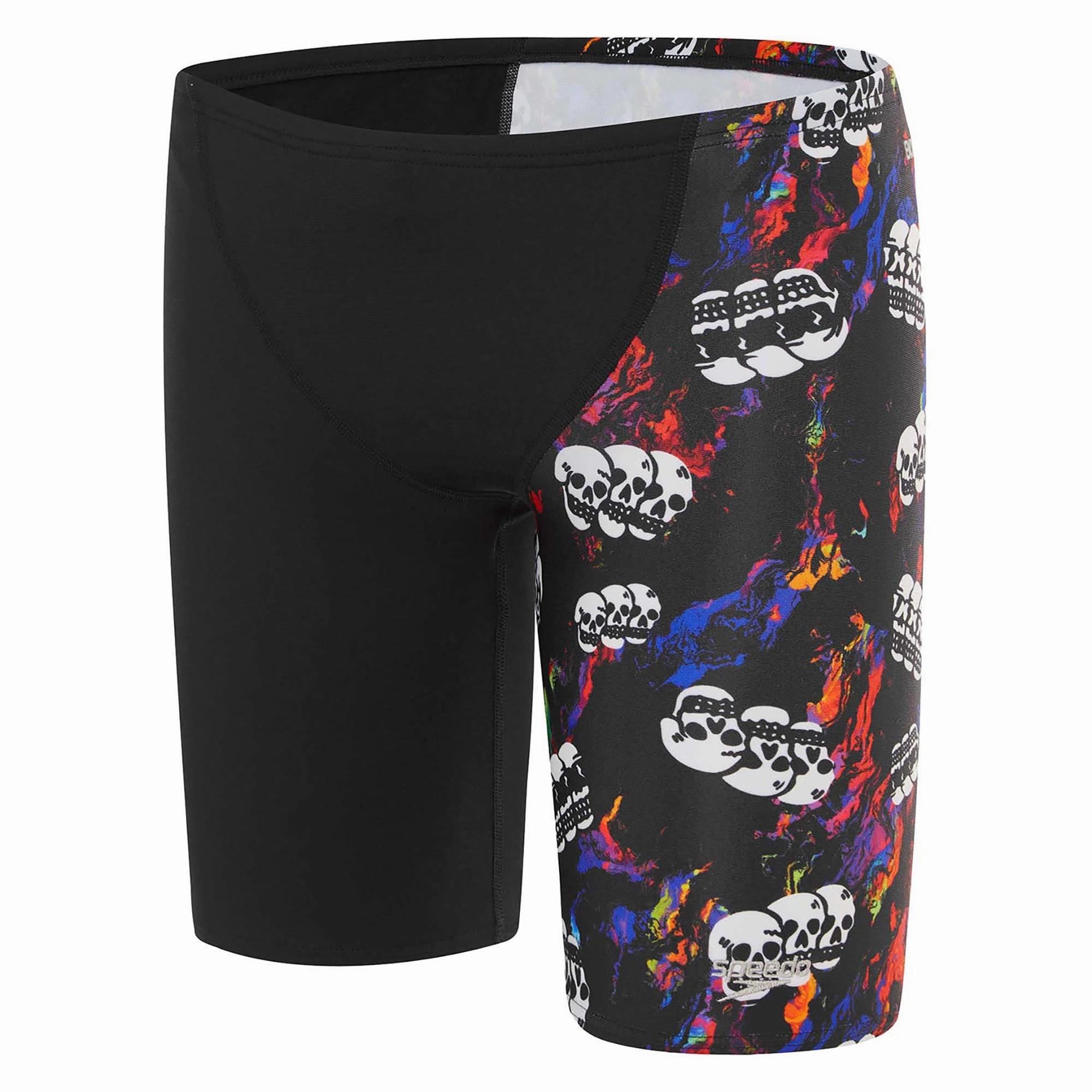Work-appropriate Boys Skull Print V Cut Jammer Modern silhouettes