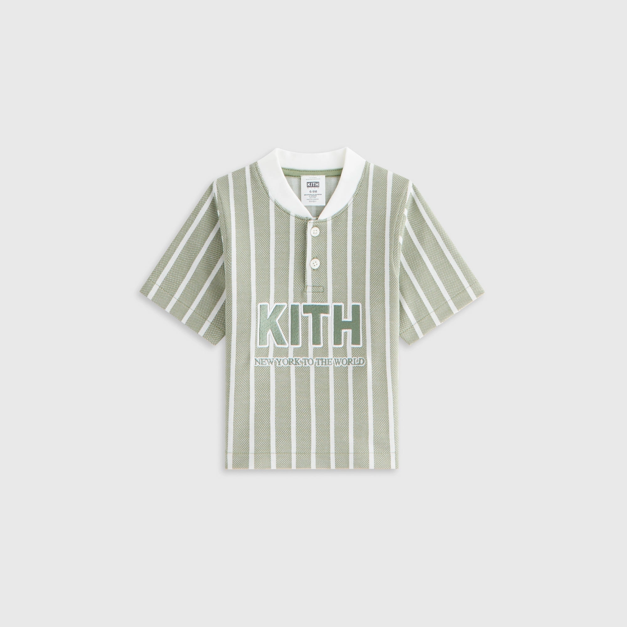 Kith Baby Birdseye Pearson Henley Pullover - Spear General Cozy