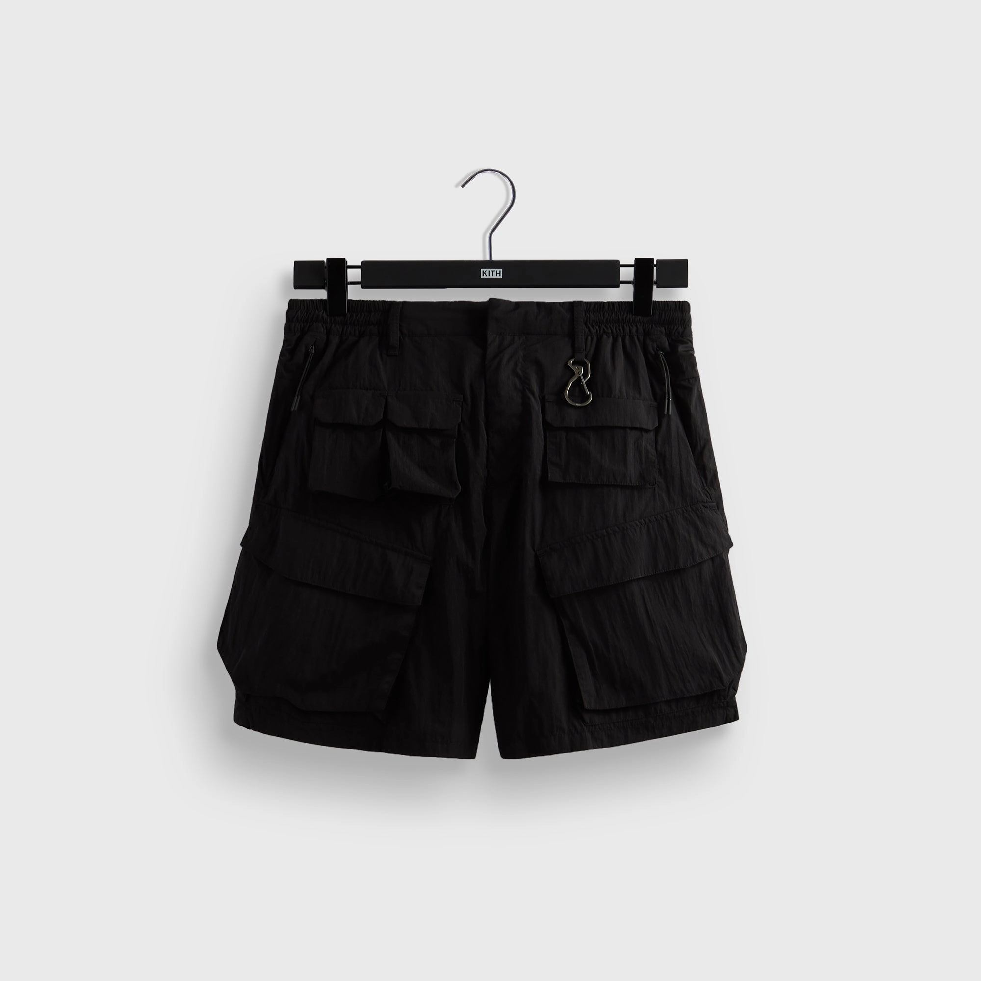 Stylish Kith Dupont Cargo Pocket Short - Black Versatile
