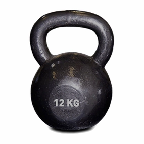 Contemporary fashion 12kg Solid Cast Iron Kettlebell Long-lasting