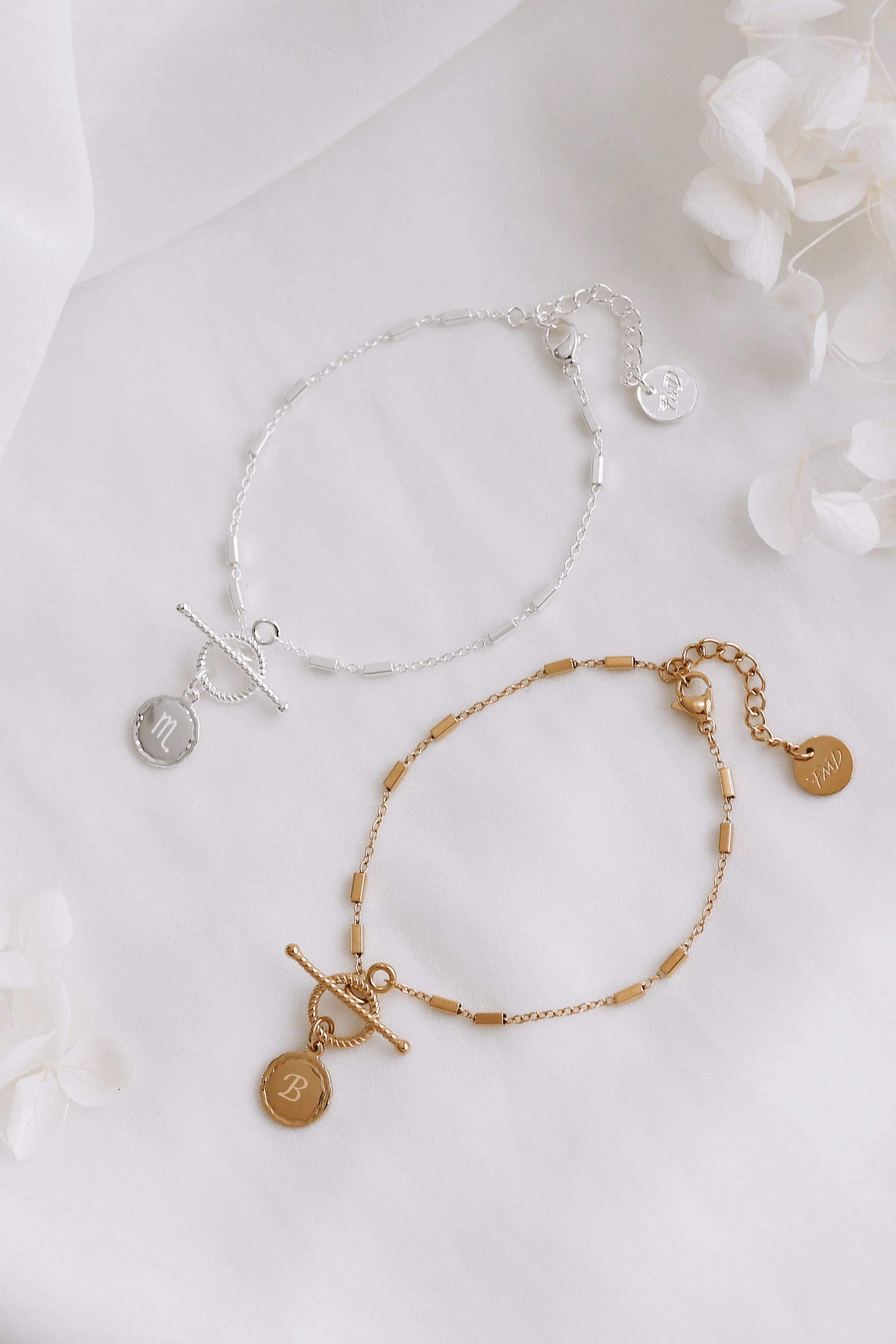 Cora - Stainless Steel Engraved Bracelet