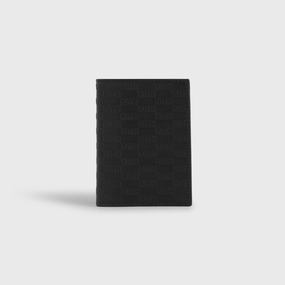 Cosmopolitan Kith Monogram Bi-Fold Wallet - Black Polished