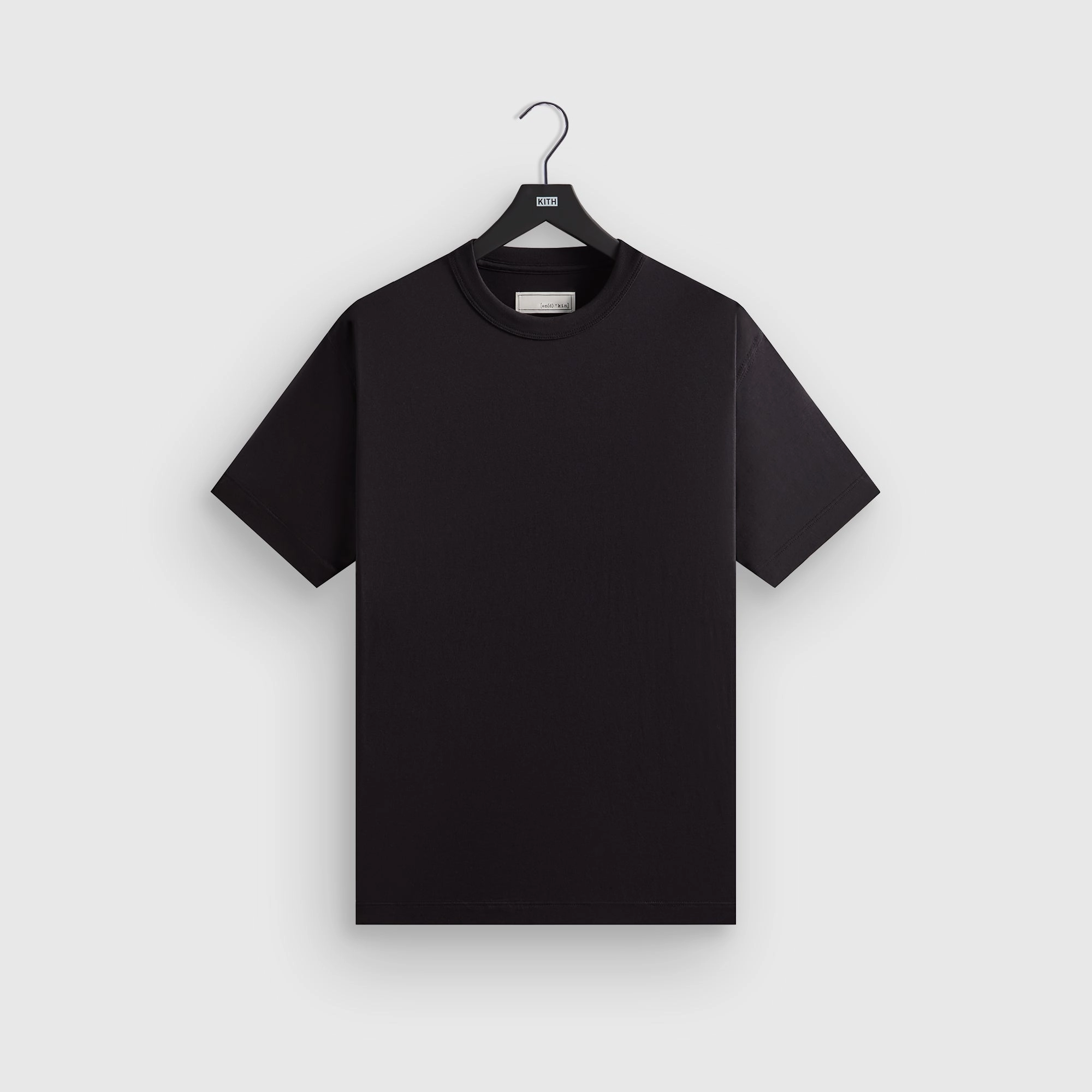 &Kin Pima Jersey Alex Boxy Tee - Black Positive All-inclusive