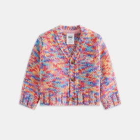 Creative Kith Baby Weirfield Logo Space Dye Cardigan - Fervor Luxury