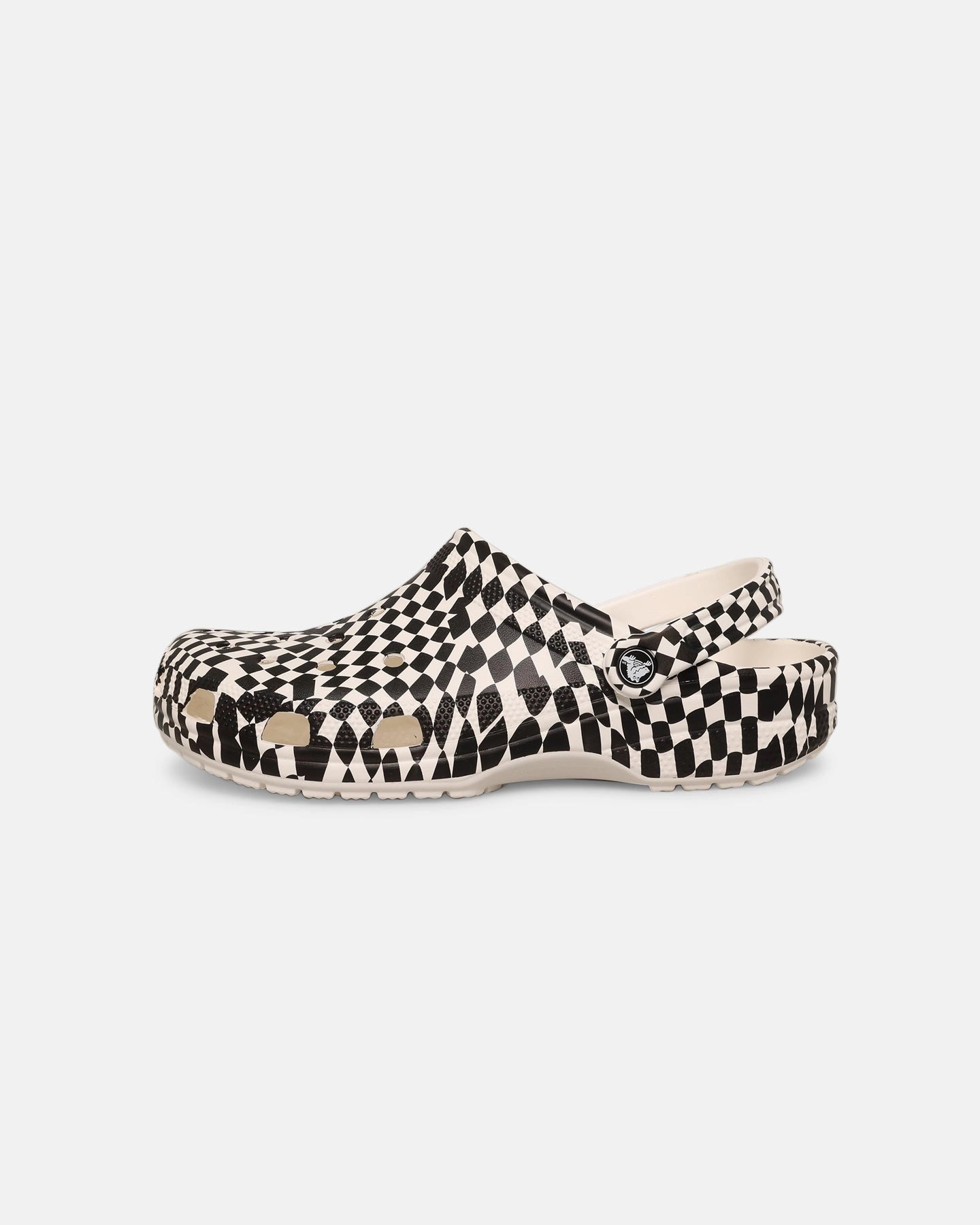 Crocs Class Warped Check Classic Clog White/Black