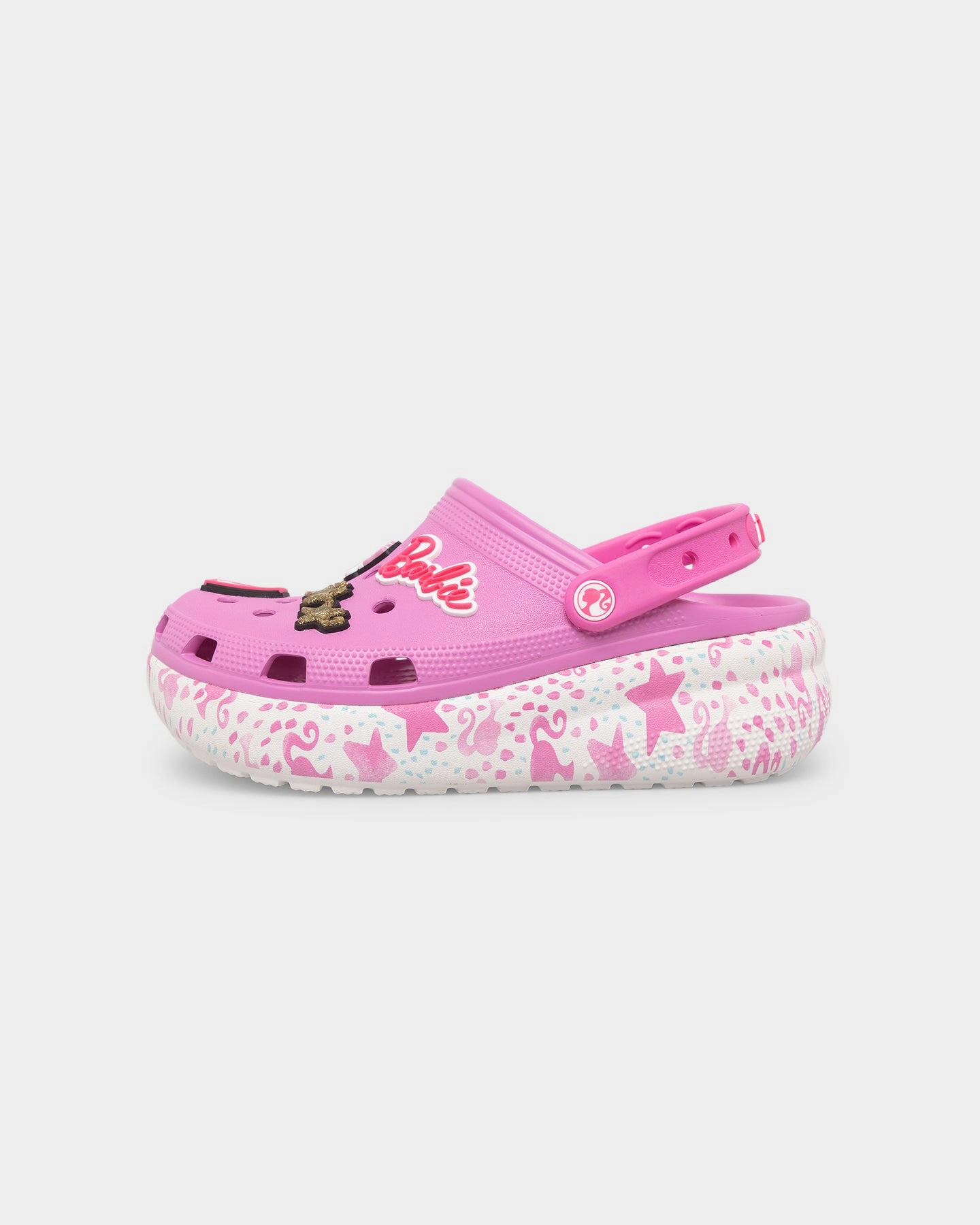 Crocs X Barbie Kids' Barbie Cutie Crush Clog (GS) Pink