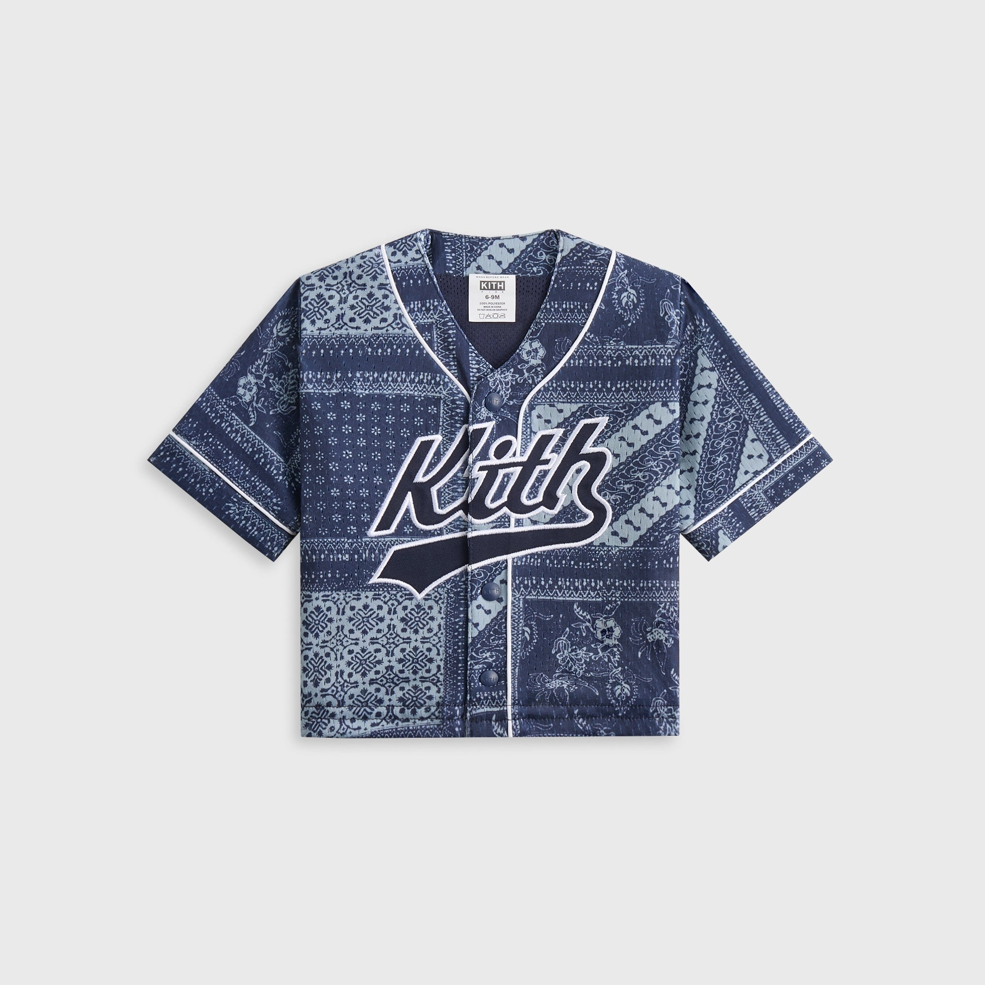 Kith Baby Baseball Mesh Shirt - Vista Novel Meaningful