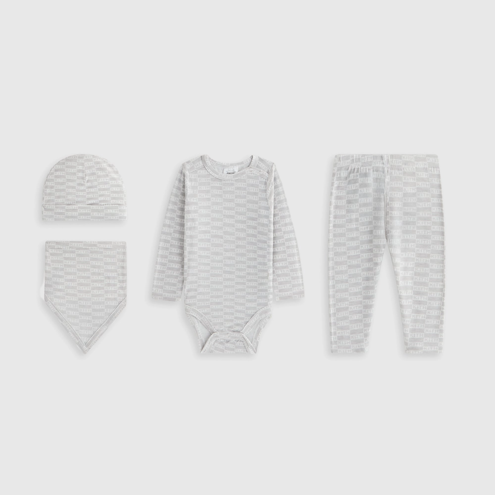 Kith Baby Classic Gift Set - Light Heather Grey Sophisticated Constant