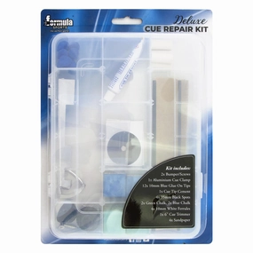 Deluxe Cue Repair Kit Boxed Mix and match Event-ready
