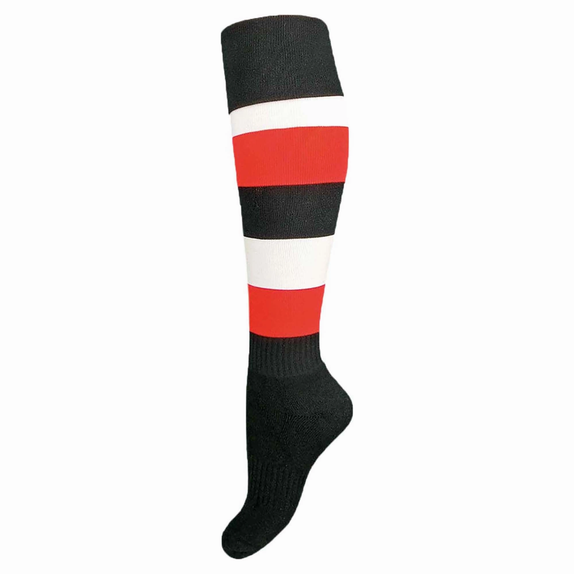 Designer Junior's AFL St Kilda Saints Football Club Elite Socks Stylish design