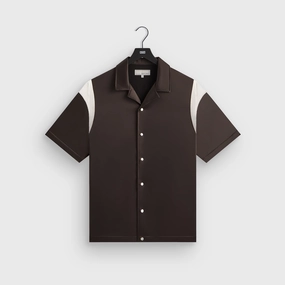 Desirable &Kin Washed Satin Landon Souvenir Shirt - Kindling Contemporary