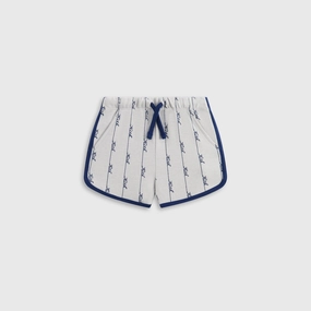 Desirable Kith Baby Script Knit Jordan Short - Sandrift Prestigious