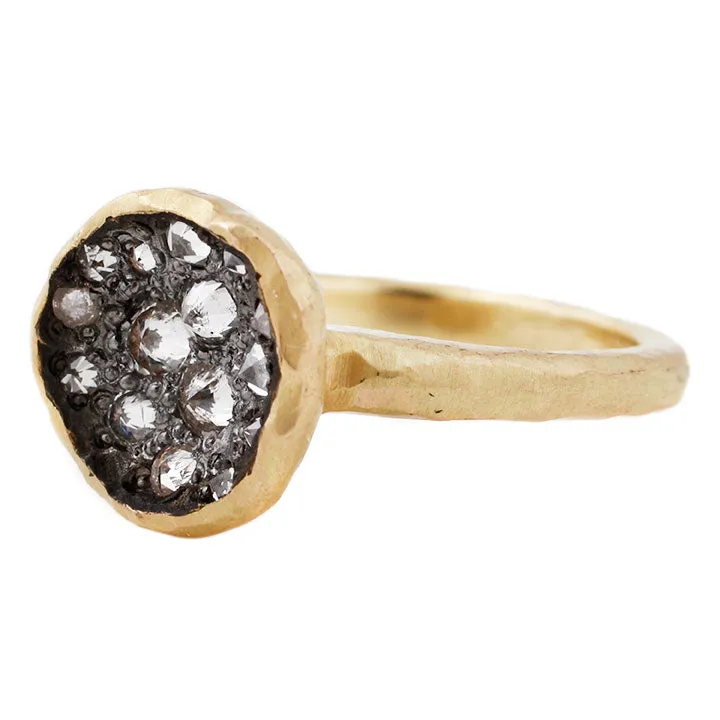 Diamond Crater Ring