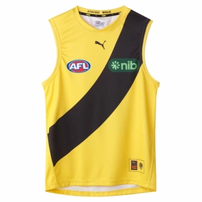 Durable Men's AFL Richmond Tigers Football Club 2025 Away Replica Jersey Modernist