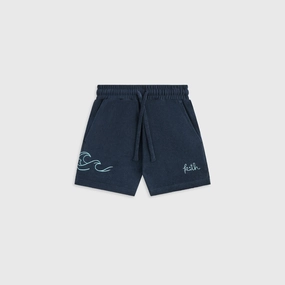 Eco-friendly Kith Kids Novelty Terry Camp Short - Nocturnal Healthy
