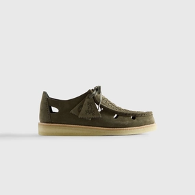 Economical 8th St by Ronnie Fieg for Clarks Originals Brixham - Olive Combi Classy