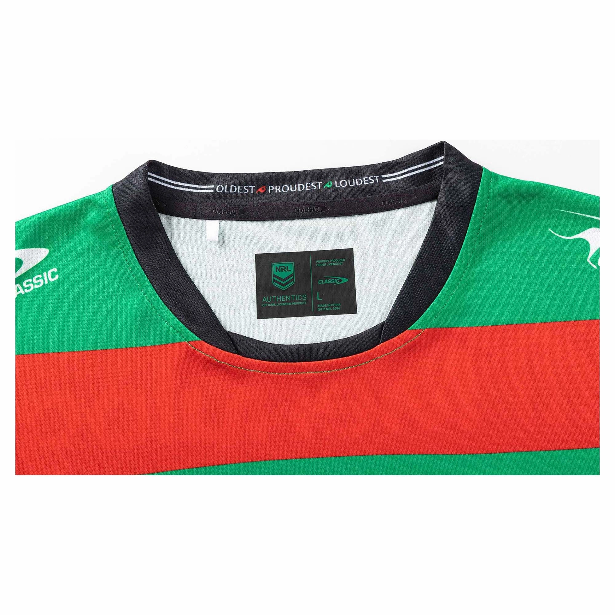 Edgy Men's NRL South Sydney Rabbitohs 2025 Home Jersey