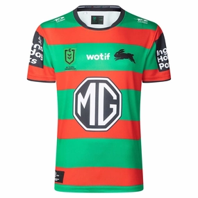 Edgy Men's NRL South Sydney Rabbitohs 2025 Home Jersey Classic wearables