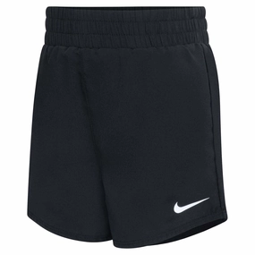 Effortless Girl's Woven High Rise Shorts Fitted