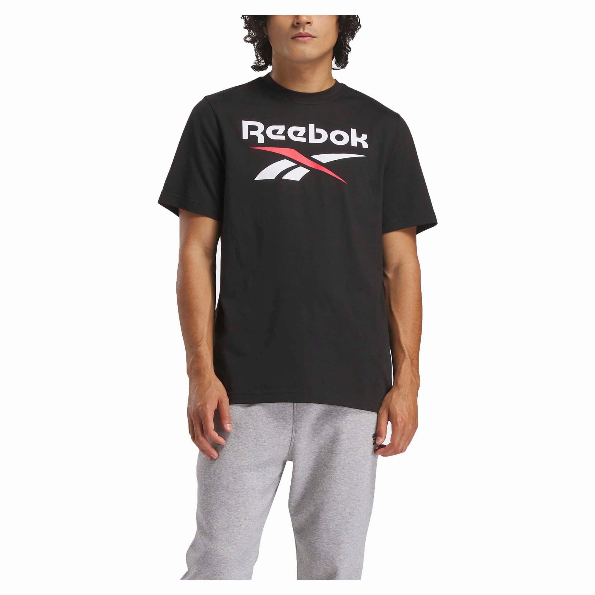 Quality crafted Men's Identity Stacked Logo T-Shirt Quality fashion