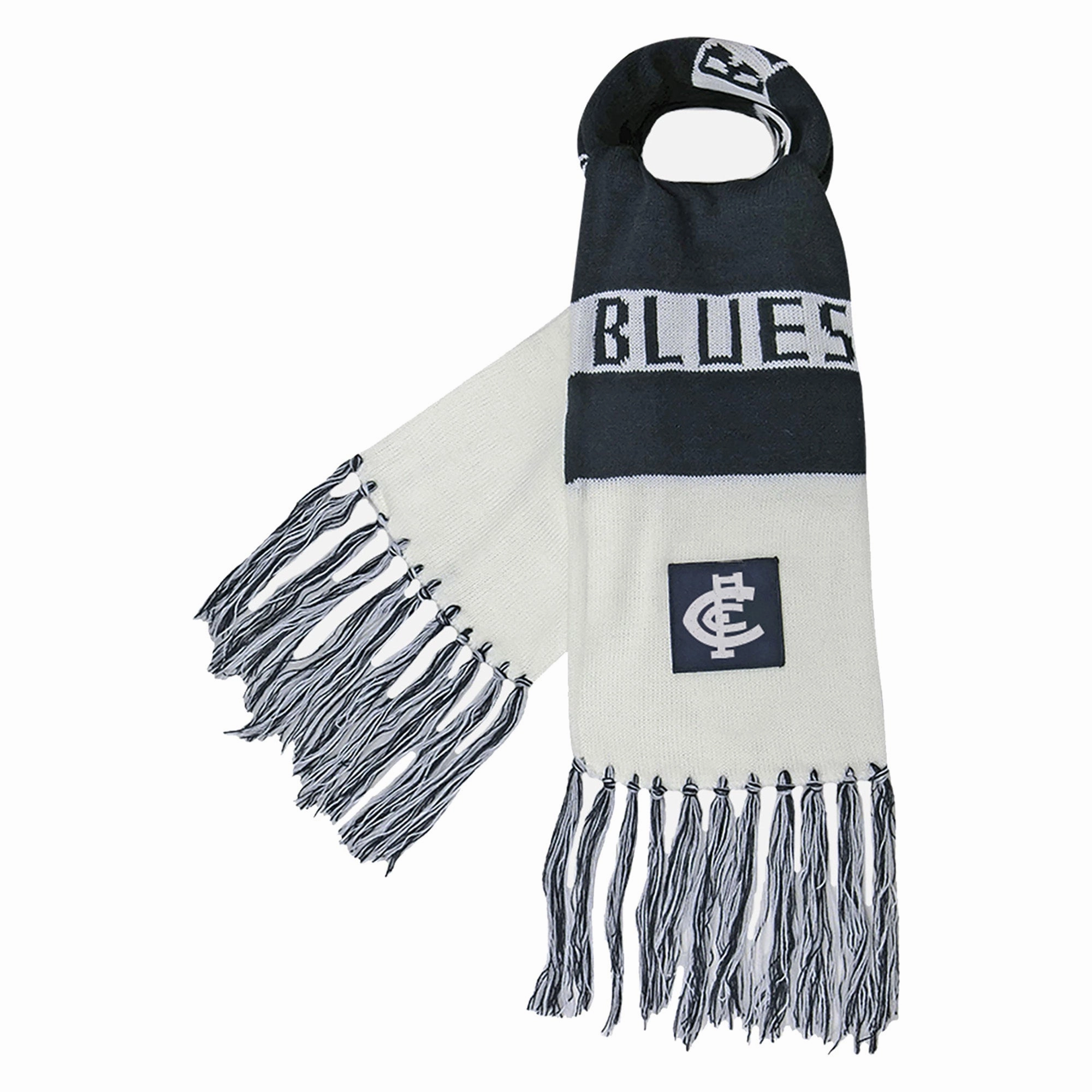 Adult's AFL Carlton Blues Bar Scarf Comfortable fashion Formal