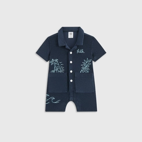 Elegant Kith Baby Novelty Terry Belmont Coverall - Nocturnal Creative