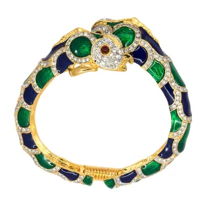 Enamel Fish Head Bracelet