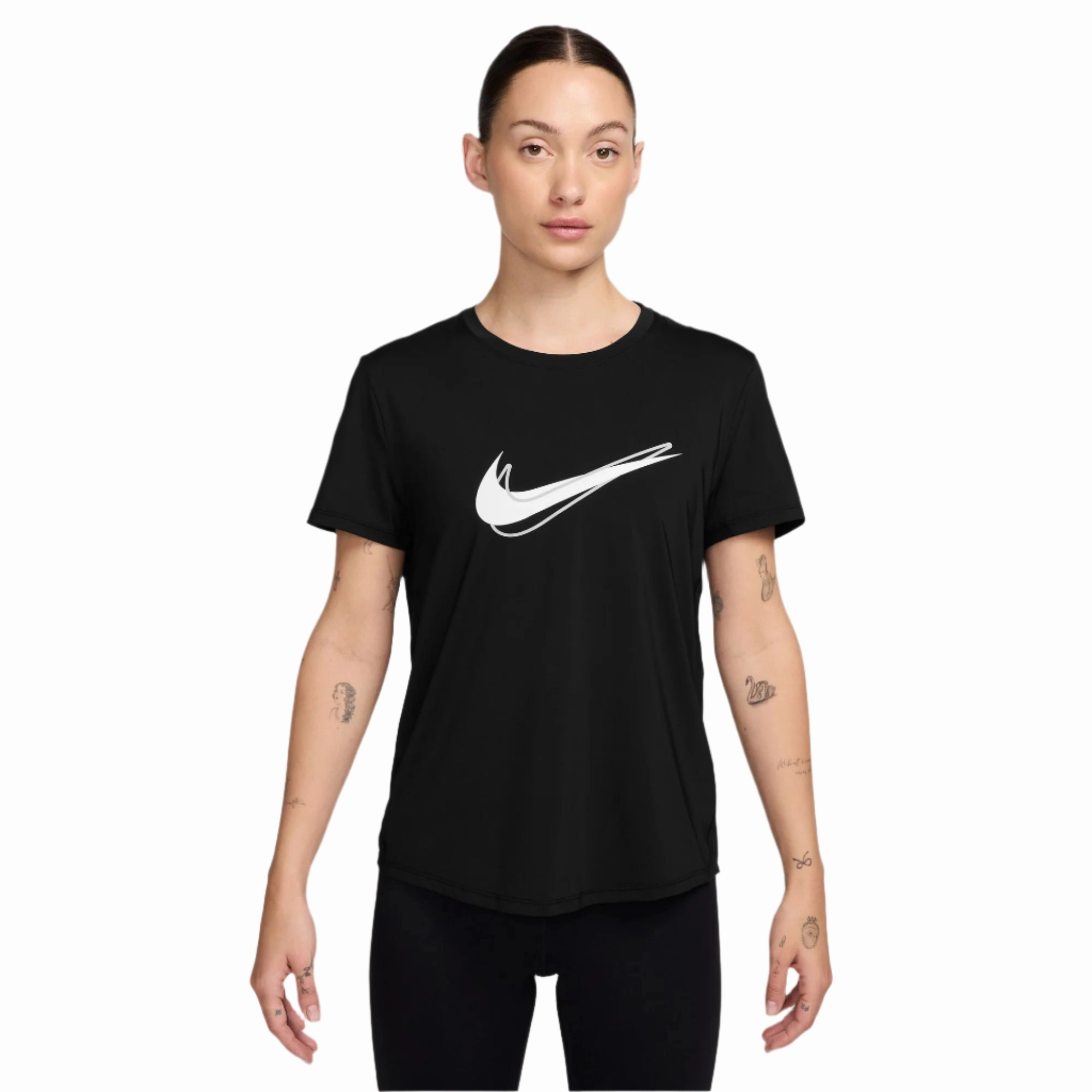 Value-driven Women's One Swoosh Dri-FIT Short-Sleeve Running Top Travel-ready
