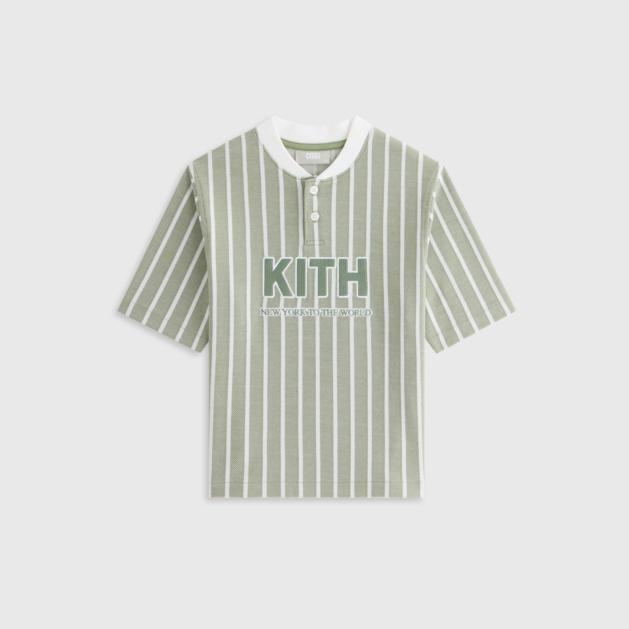 Kith Kids Birdseye Pearson Henley Pullover - Spear Considerate Boldly designed