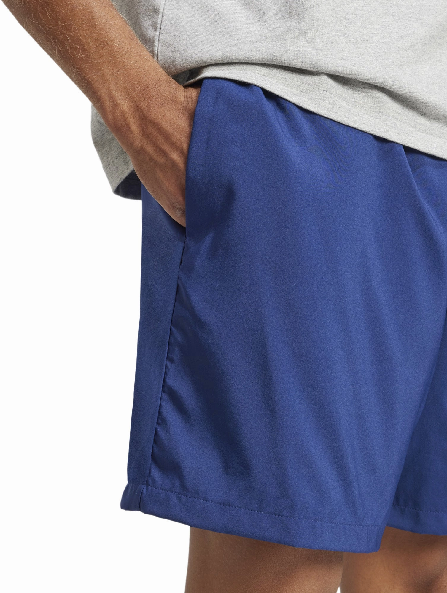 Fashion forward Men's Essentials Linear Logo Shorts