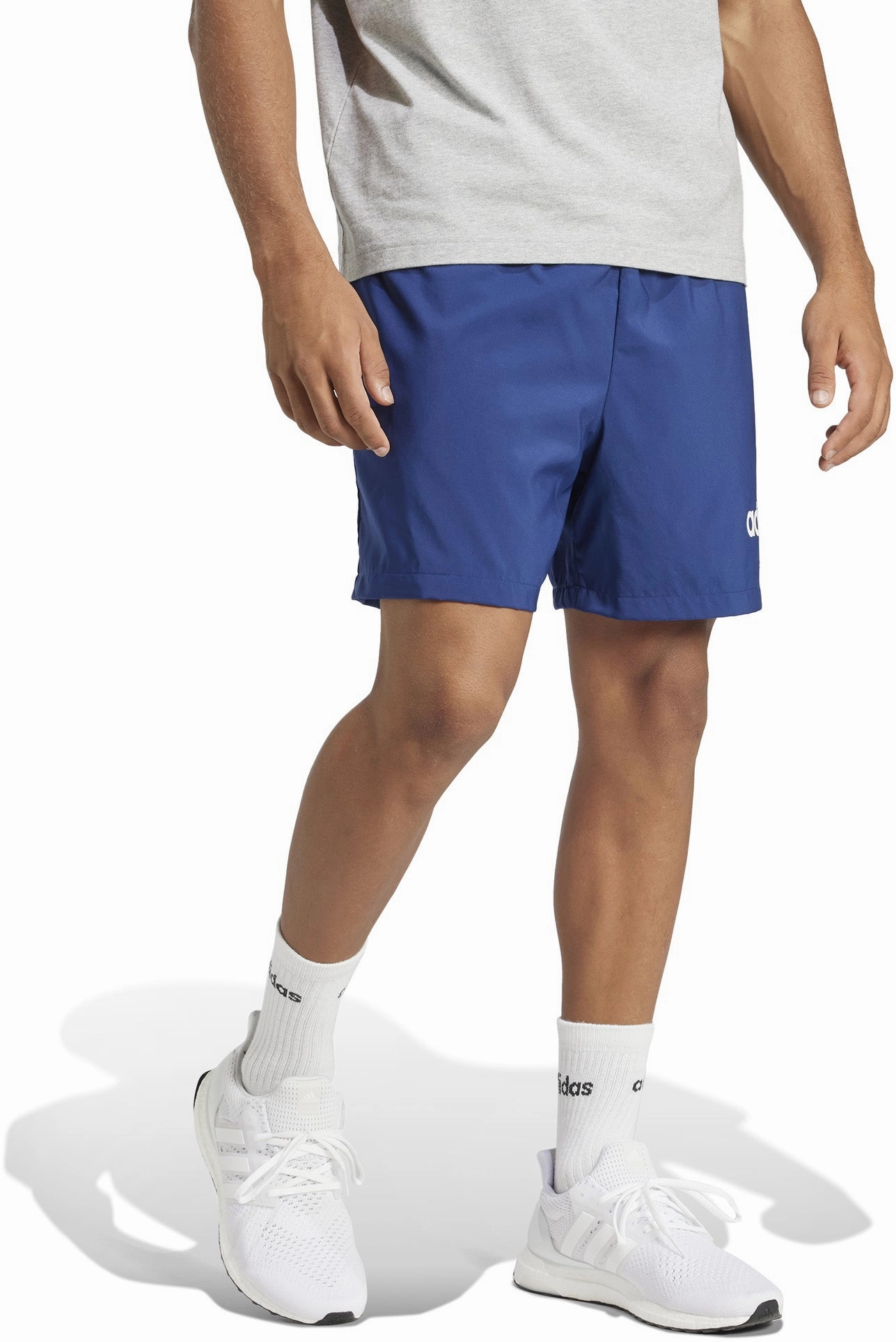 Fashion forward Men's Essentials Linear Logo Shorts