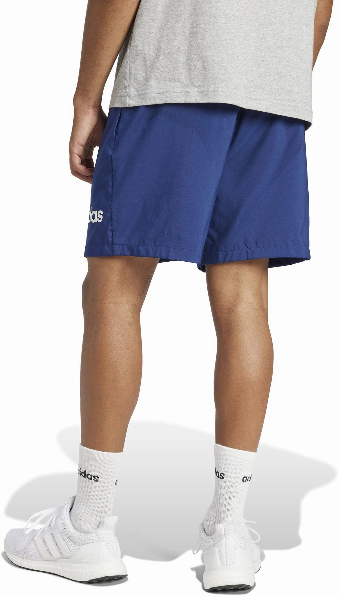 Fashion forward Men's Essentials Linear Logo Shorts
