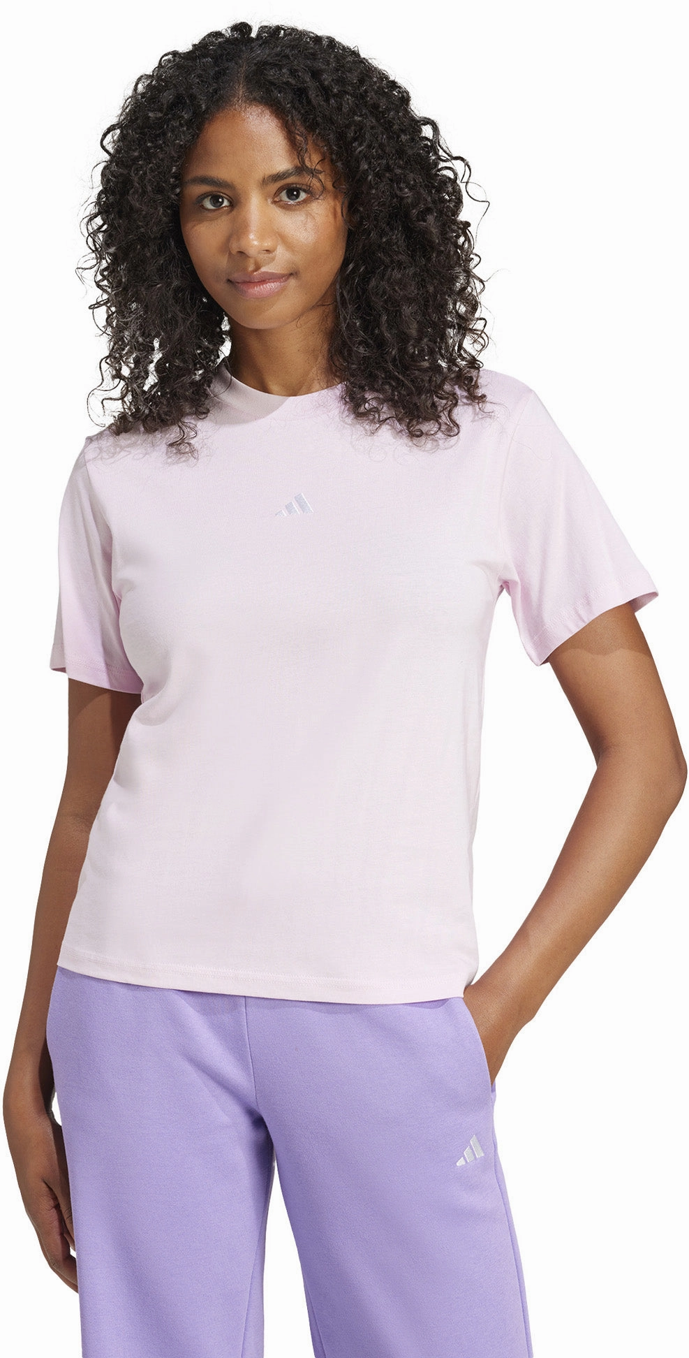Fashion statement Women's Essentials Small Logo Cotton T-Shirt