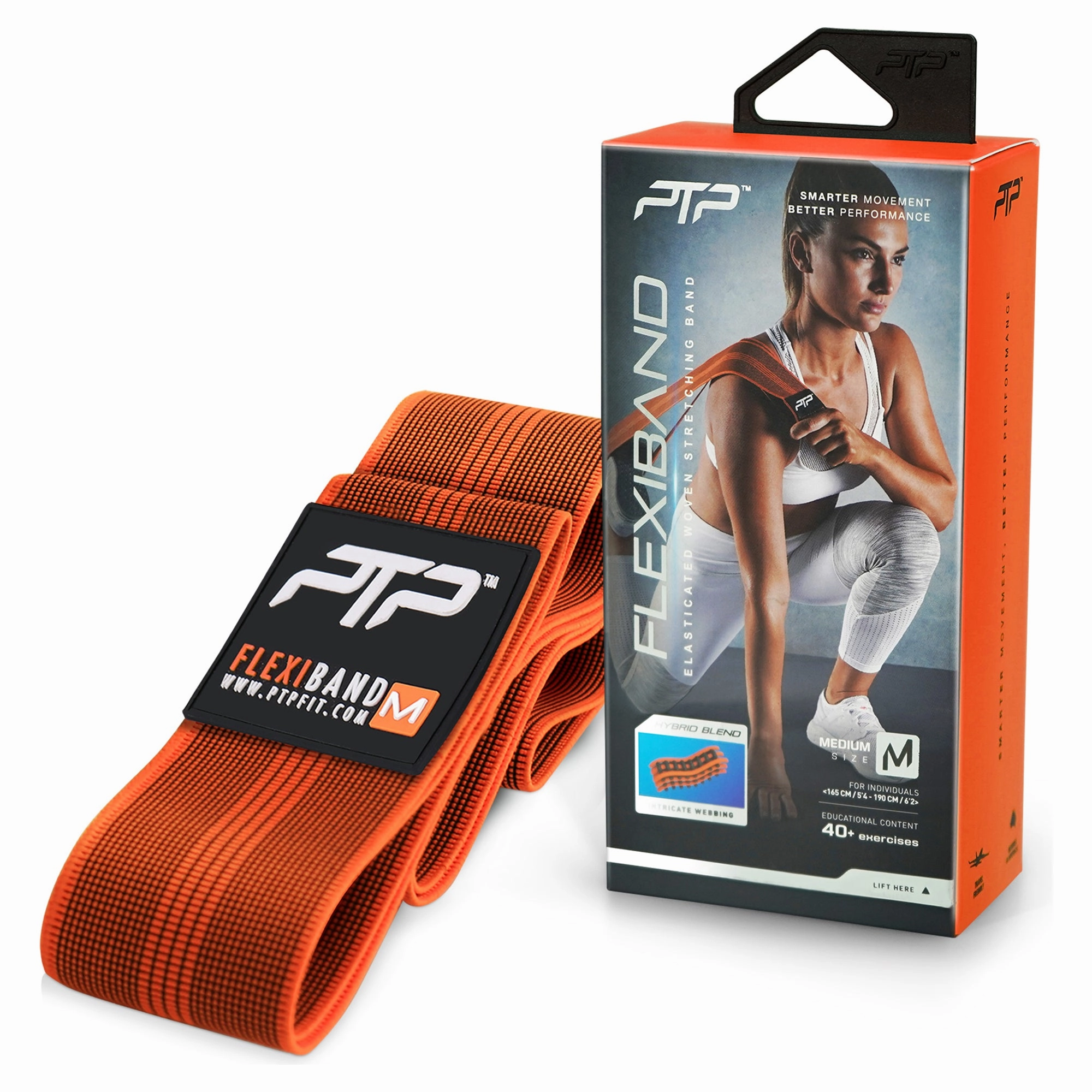 Modern looks Flexiband Medium Resistance Band Comfort focused